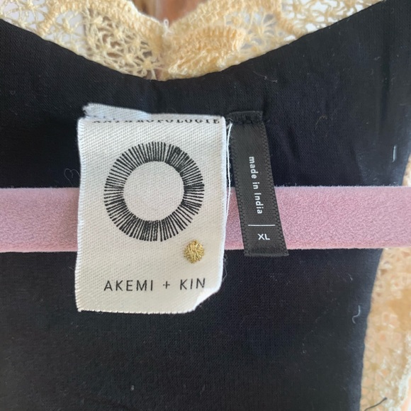 Black and floral XL Anthropologie dress - Picture 4 of 6